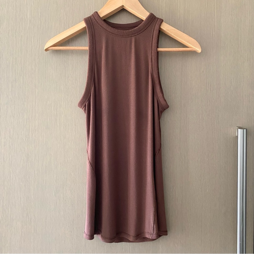 Lululemon Hold Tight Tank Top Java brown - Picture 4 of 8